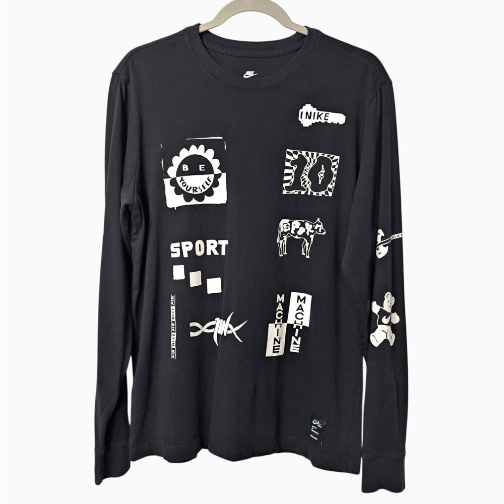 Nike Shirt NSW Artist in Residence A.I.R Machine 100% Cotton Graphic Men's Sz M